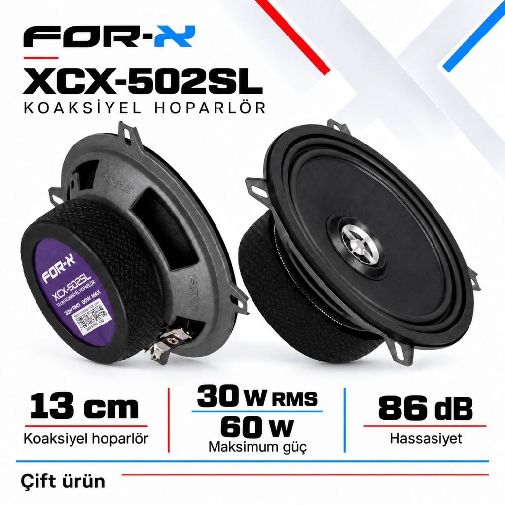 FOR-X XCX-502SL Koaksiyel Hoparlör