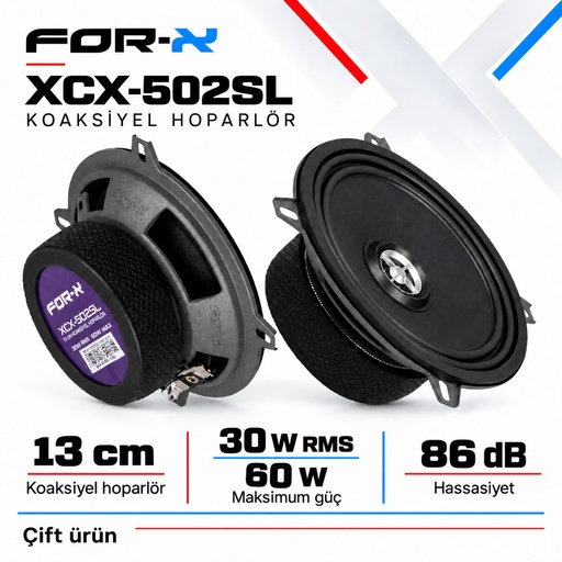 FOR-X XCX-502SL Koaksiyel Hoparlör