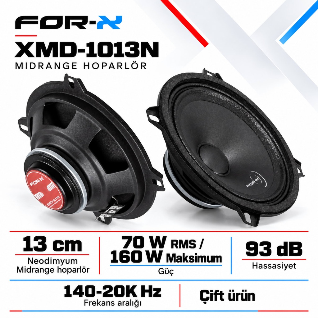 FOR-X XMD-1013N Midrange Hoparlör