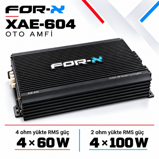 FOR-X XAE-604 Oto Amfi