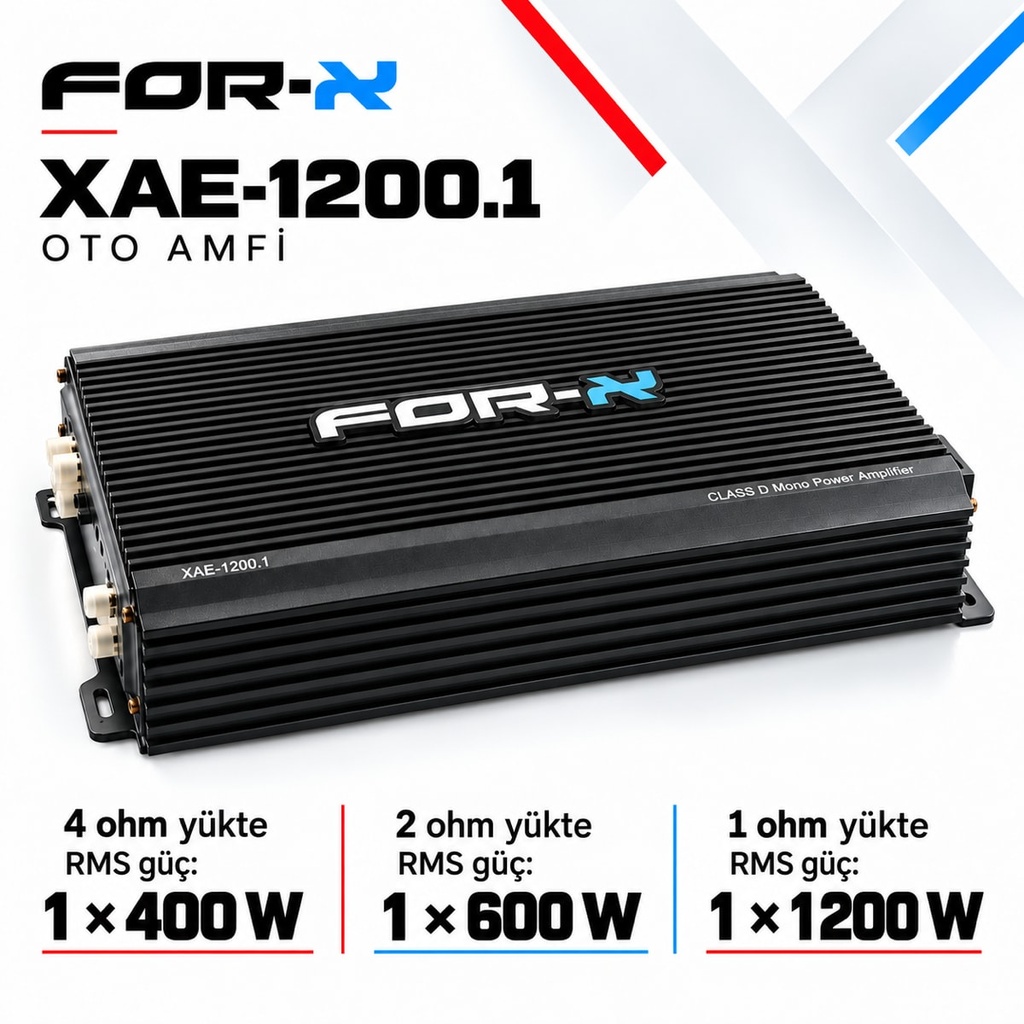 FOR-X XAE-1200.1 Oto Amfi