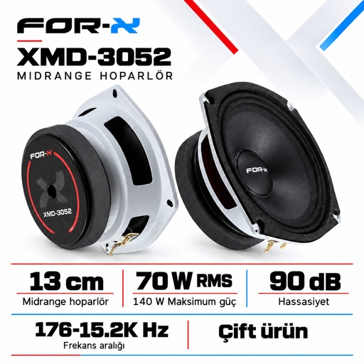 FOR-X XMD-3052 Midrange Hoparlör