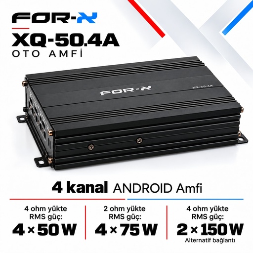 FOR-X XQ-50.4A Oto Amfi