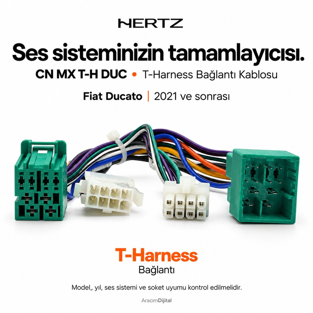 Hertz CN MX T-H DUC T-Harness Bağlantı Kablosu