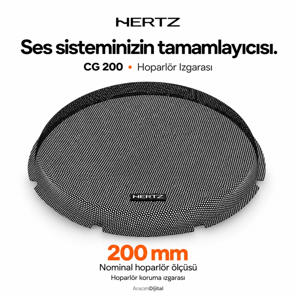 Hertz CG 200 Hoparlör Izgarası