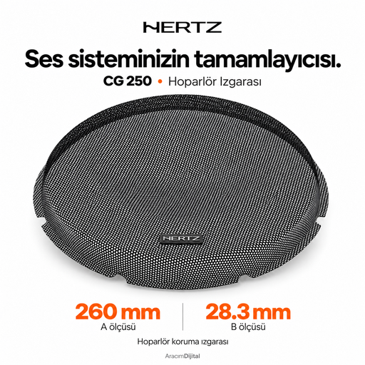 Hertz CG 250 Hoparlör Izgarası