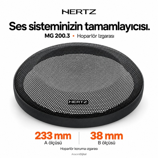 Hertz MG 200.3 Hoparlör Izgarası