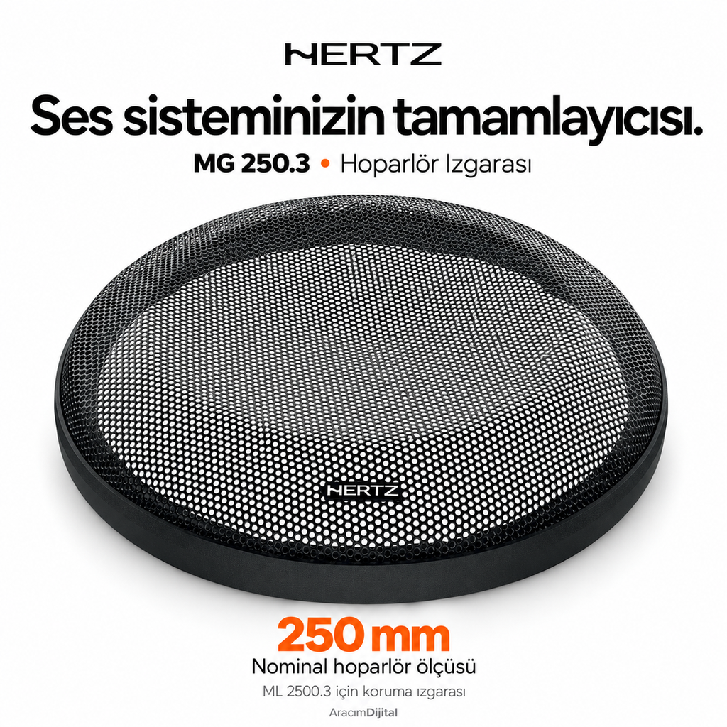 Hertz MG 250.3 Hoparlör Izgarası