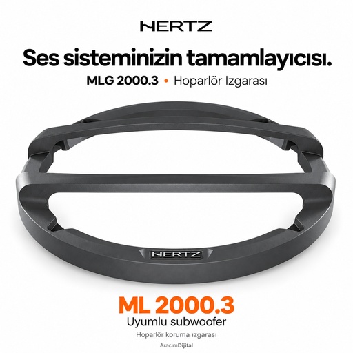 Hertz MLG 2000.3 Hoparlör Izgarası