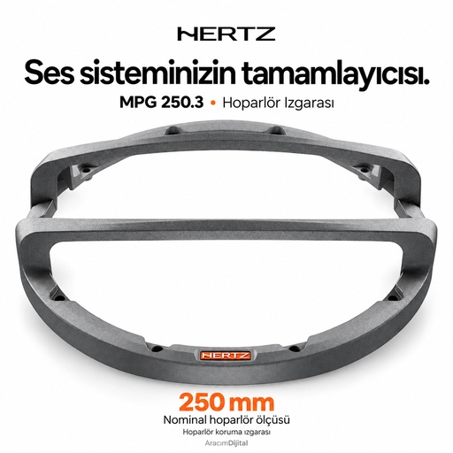 Hertz MPG 250.3 Hoparlör Izgarası
