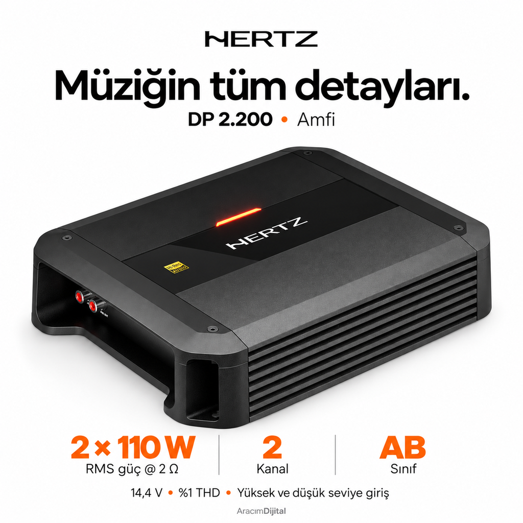 Hertz DP 2.200 Amfi