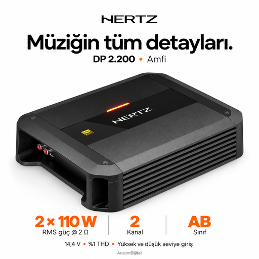Hertz DP 2.200 Amfi