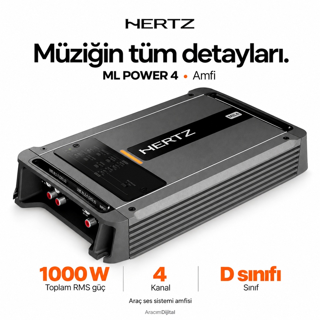 Hertz ML POWER 4 Amfi
