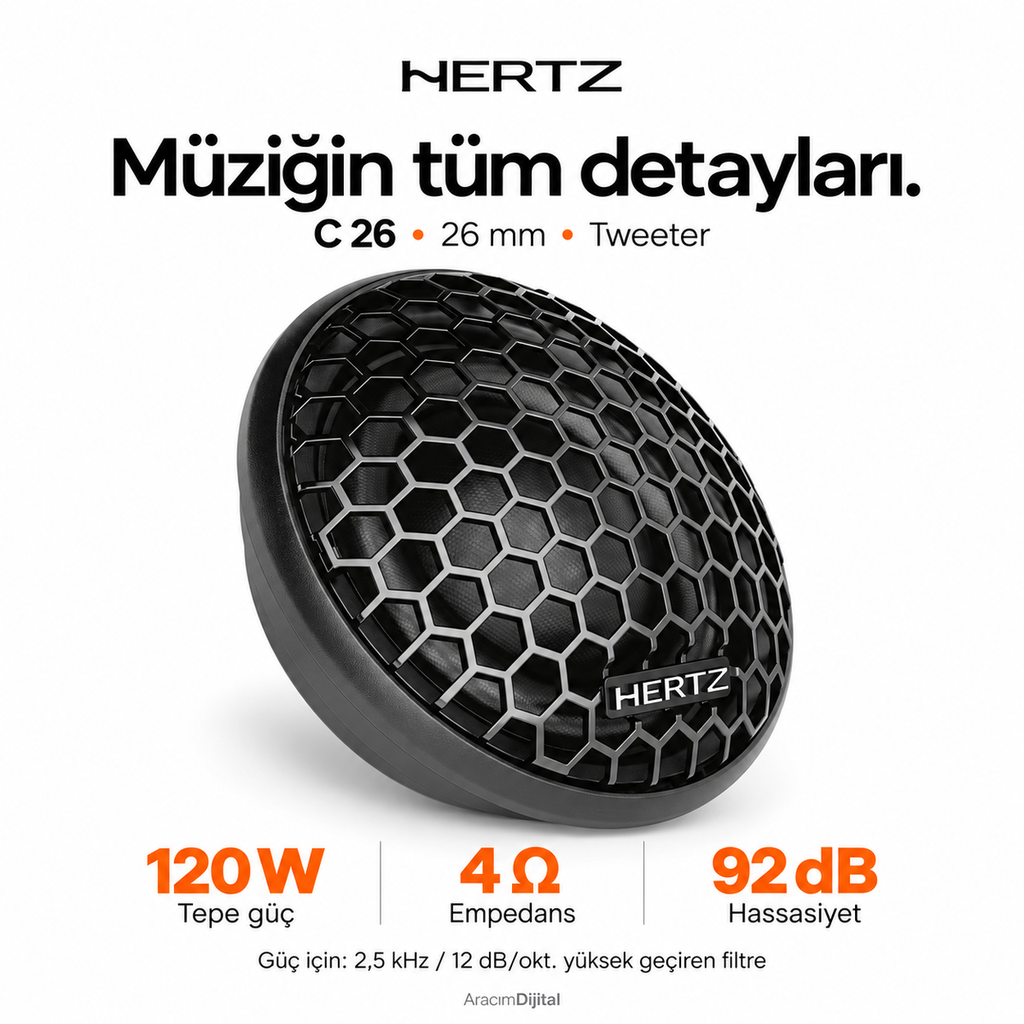 Hertz C 26 Tweeter