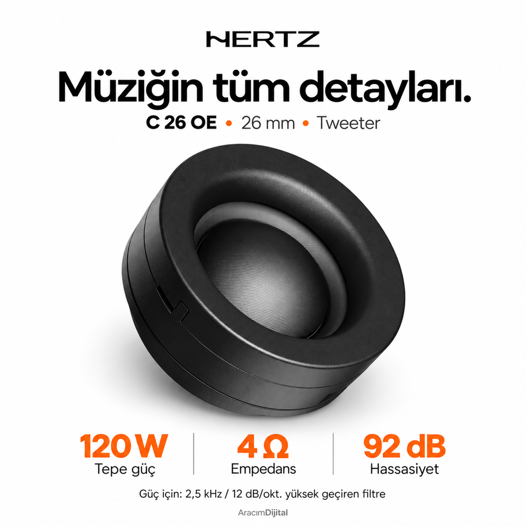 Hertz C 26 OE Tweeter
