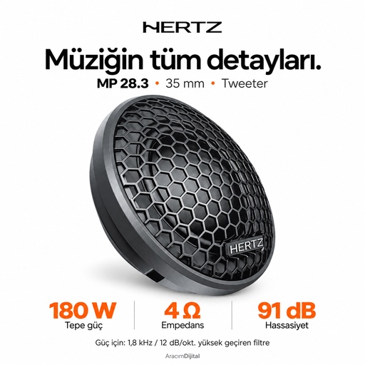Hertz MP 28.3 Tweeter