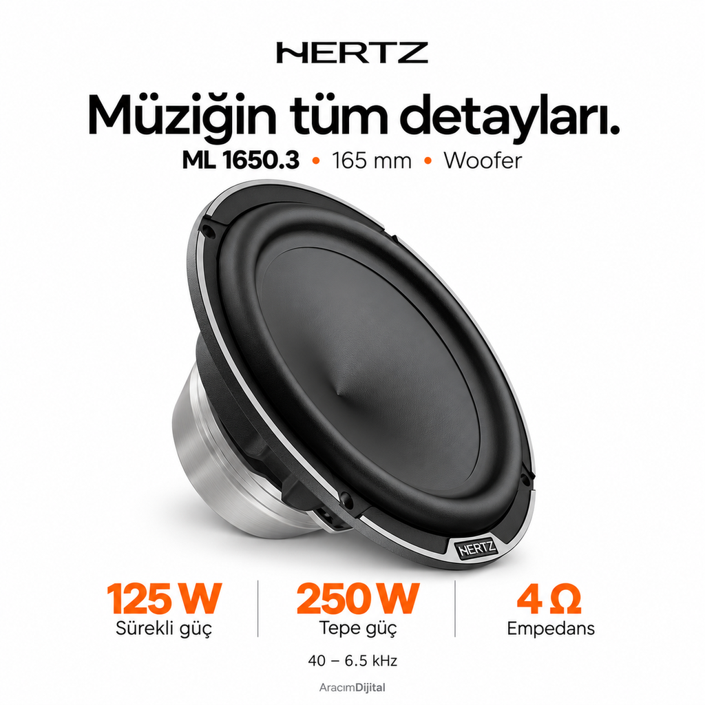 Hertz ML 1650.3 Woofer