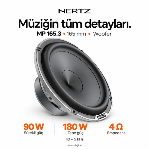 Hertz MP 165.3 Woofer