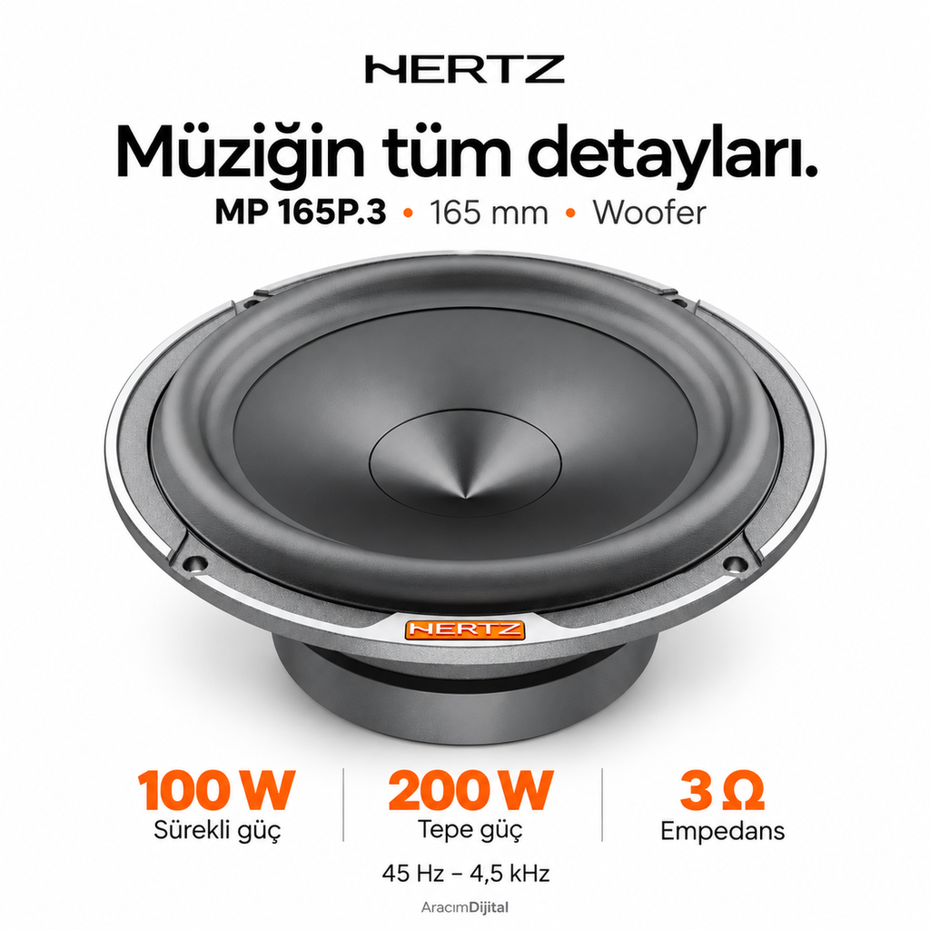 Hertz MP 165P.3 Woofer