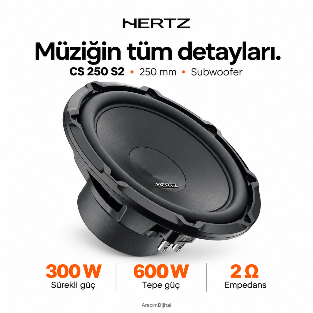 Hertz CS 250 S2 Subwoofer