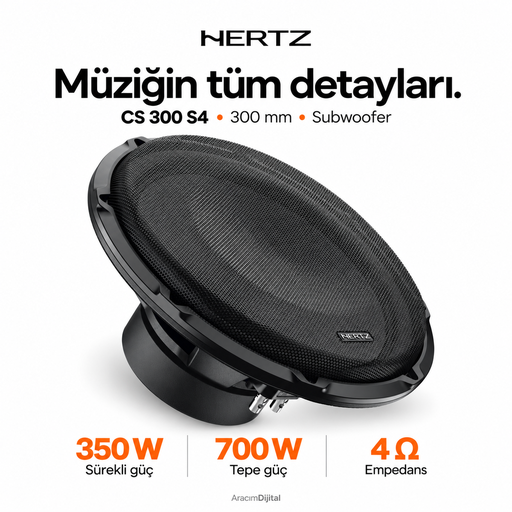 Hertz CS 300 S4 Subwoofer