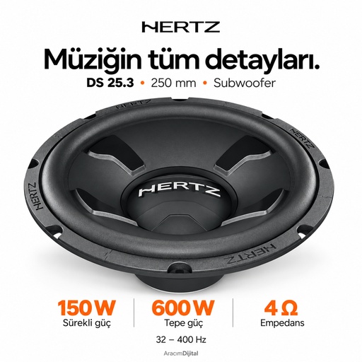 Hertz DS 25.3 Subwoofer