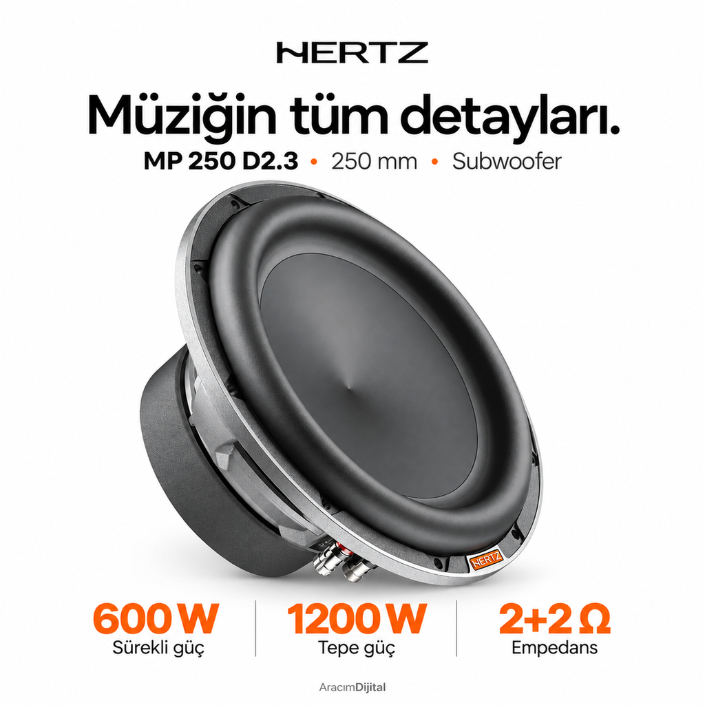 Hertz MP 250 D2.3 Subwoofer