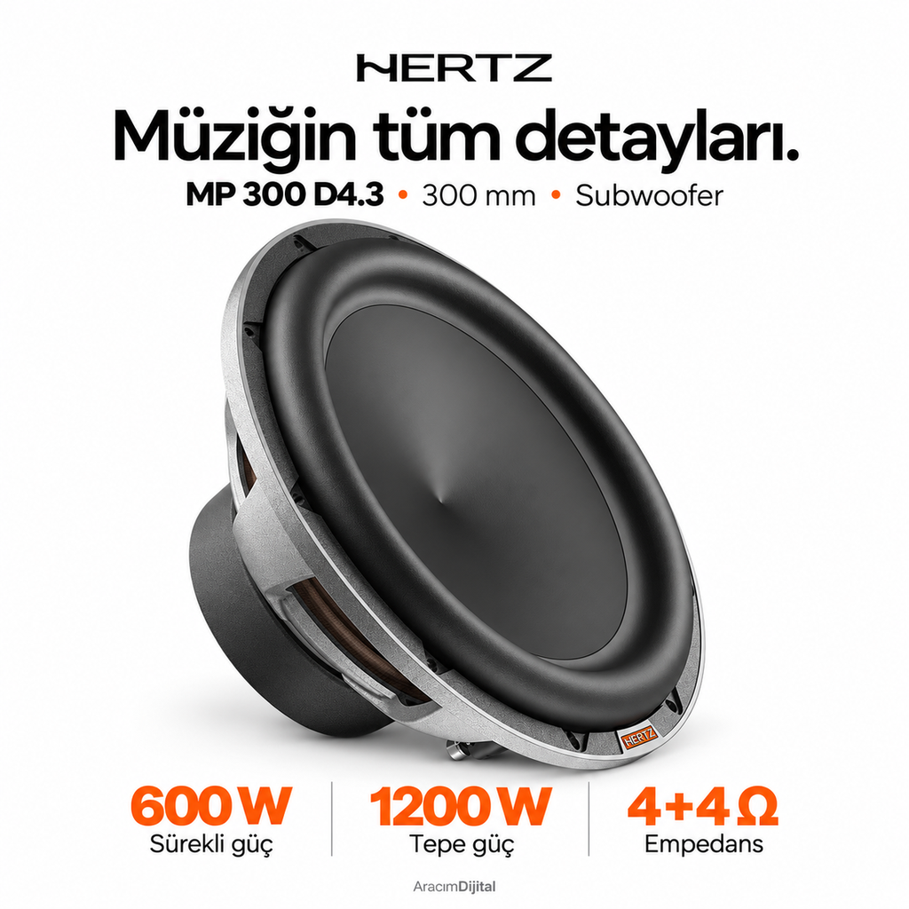 Hertz MP 300 D4.3 Subwoofer
