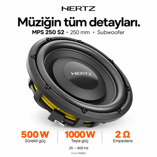 Hertz MPS 250 S2 Subwoofer