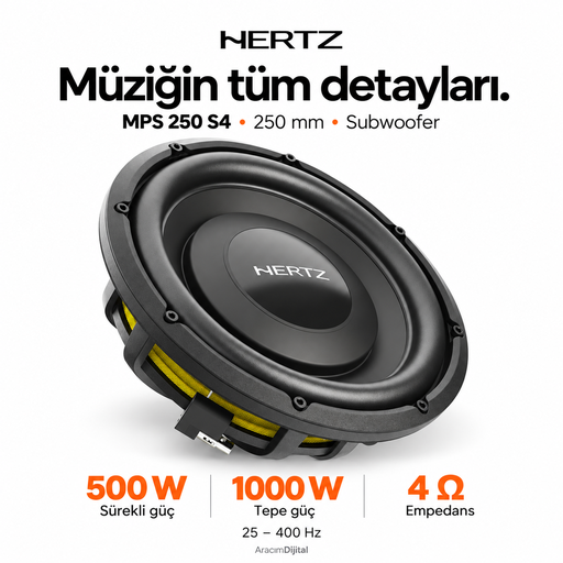 Hertz MPS 250 S4 Subwoofer