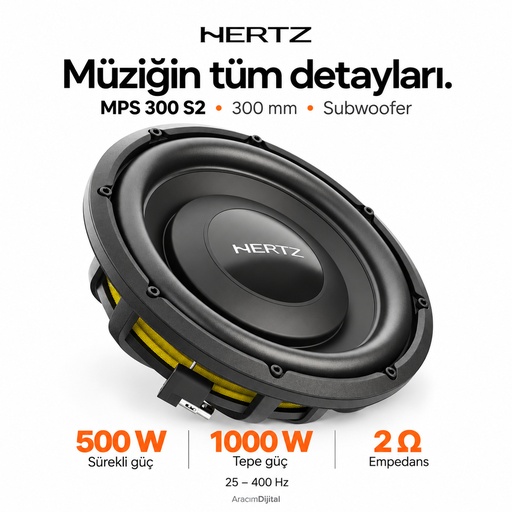 Hertz MPS 300 S2 Subwoofer