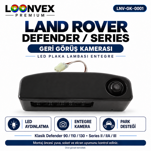 LOONVEX LAND ROVER DEFENDER / SERIES Geri Görüş Kamerası