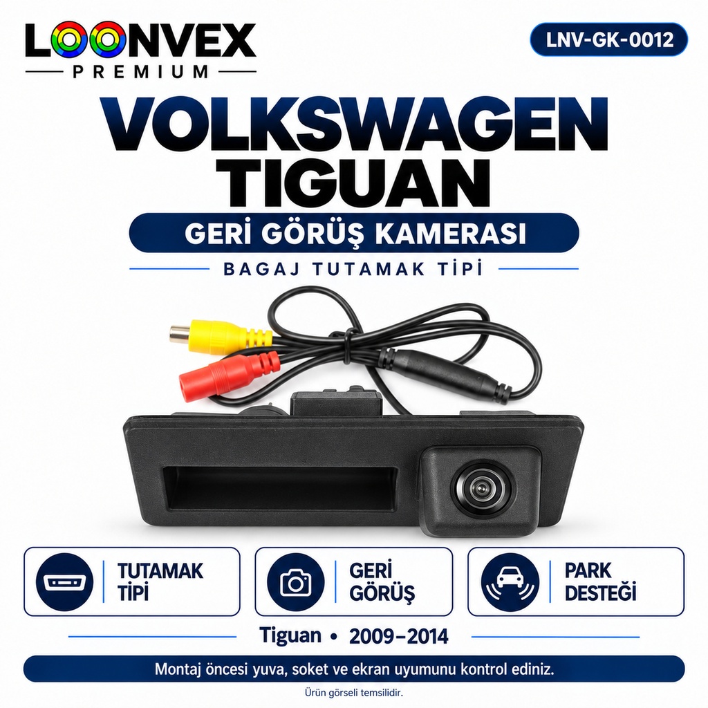 LOONVEX VOLKSWAGEN TIGUAN Geri Görüş Kamerası