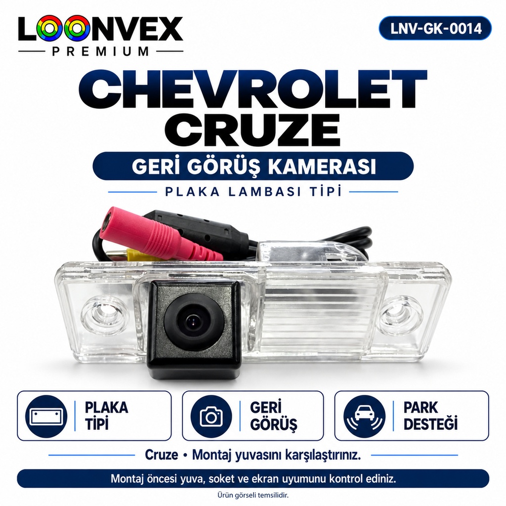 LOONVEX CHEVROLET CRUZE Geri Görüş Kamerası
