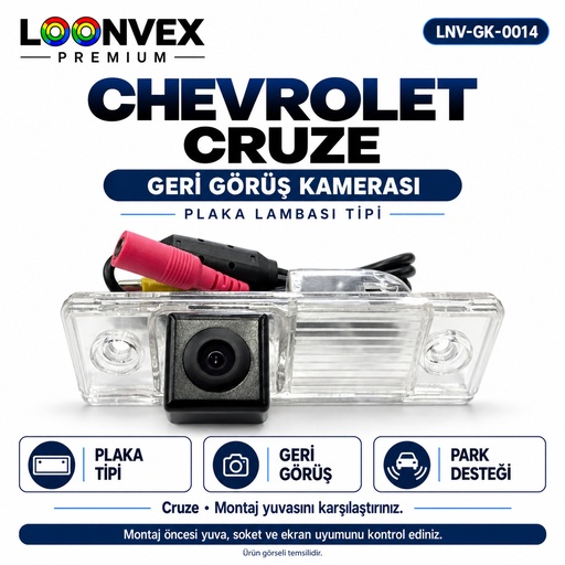 LOONVEX CHEVROLET CRUZE Geri Görüş Kamerası