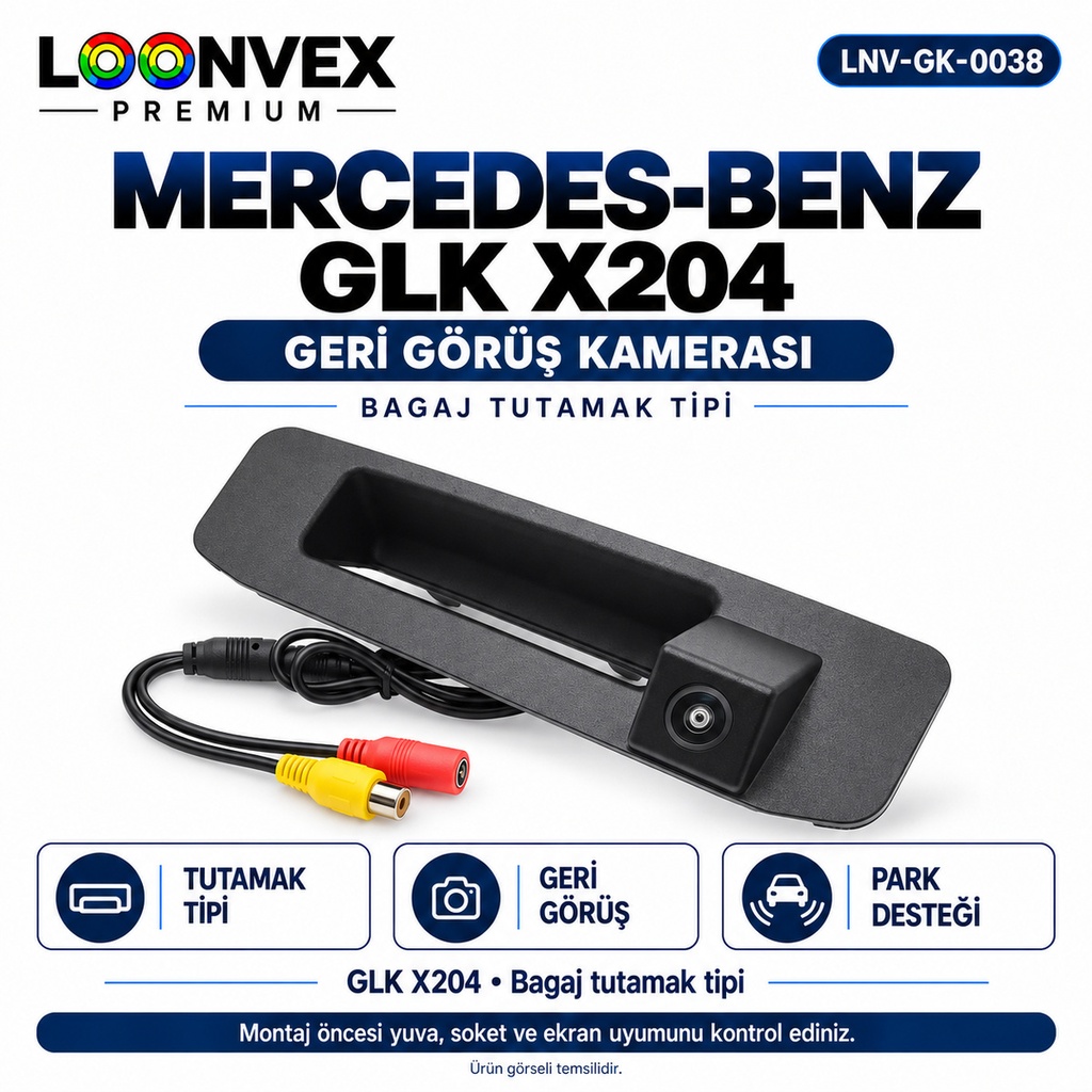 LOONVEX MERCEDES-BENZ GLK X204 Geri Görüş Kamerası