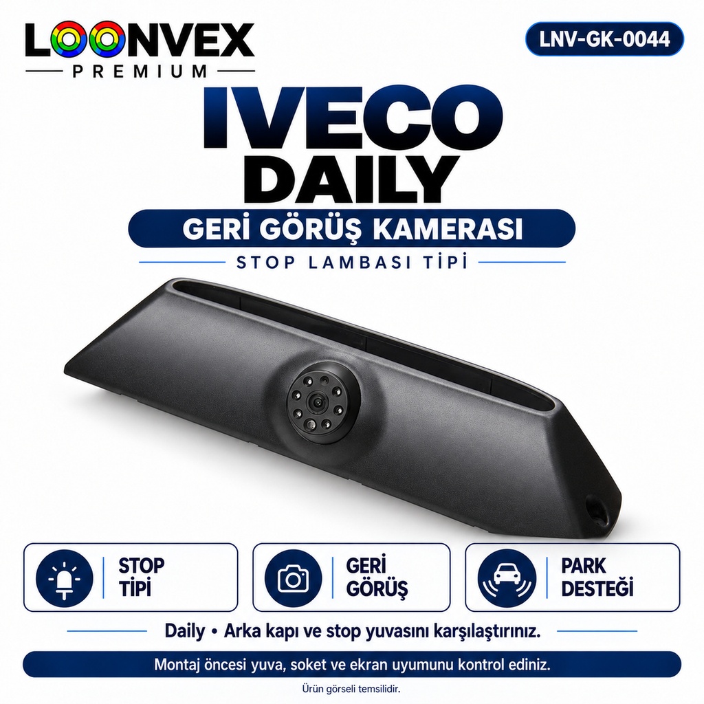 LOONVEX IVECO DAILY Geri Görüş Kamerası