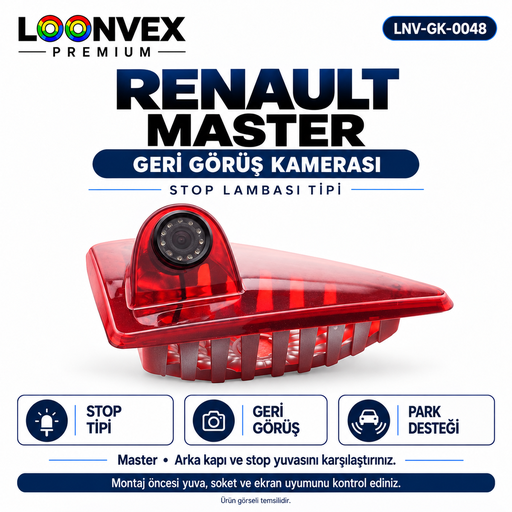 LOONVEX RENAULT MASTER Geri Görüş Kamerası