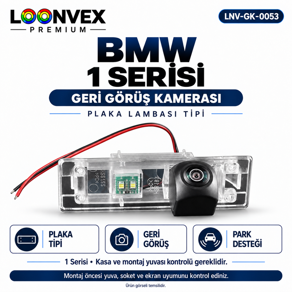 LOONVEX BMW 1 SERİSİ Geri Görüş Kamerası