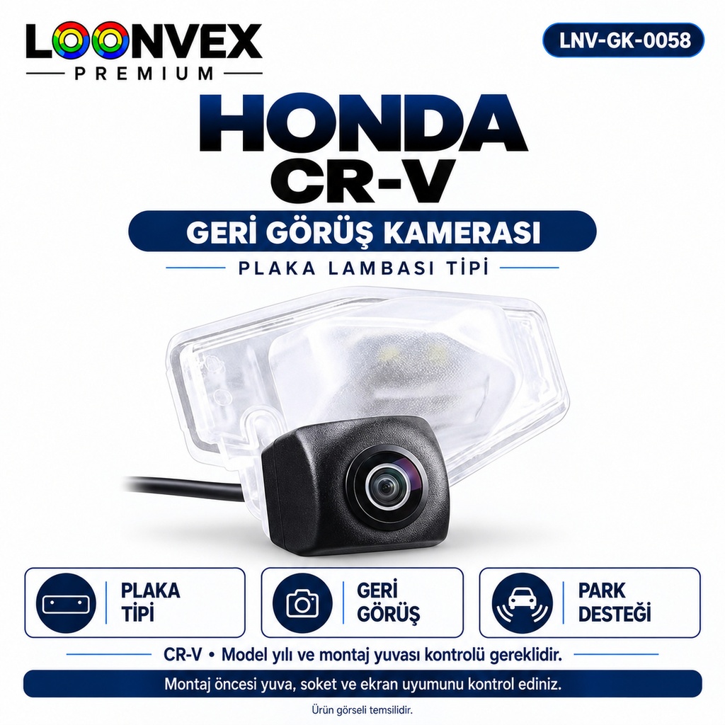 LOONVEX HONDA CR-V Geri Görüş Kamerası