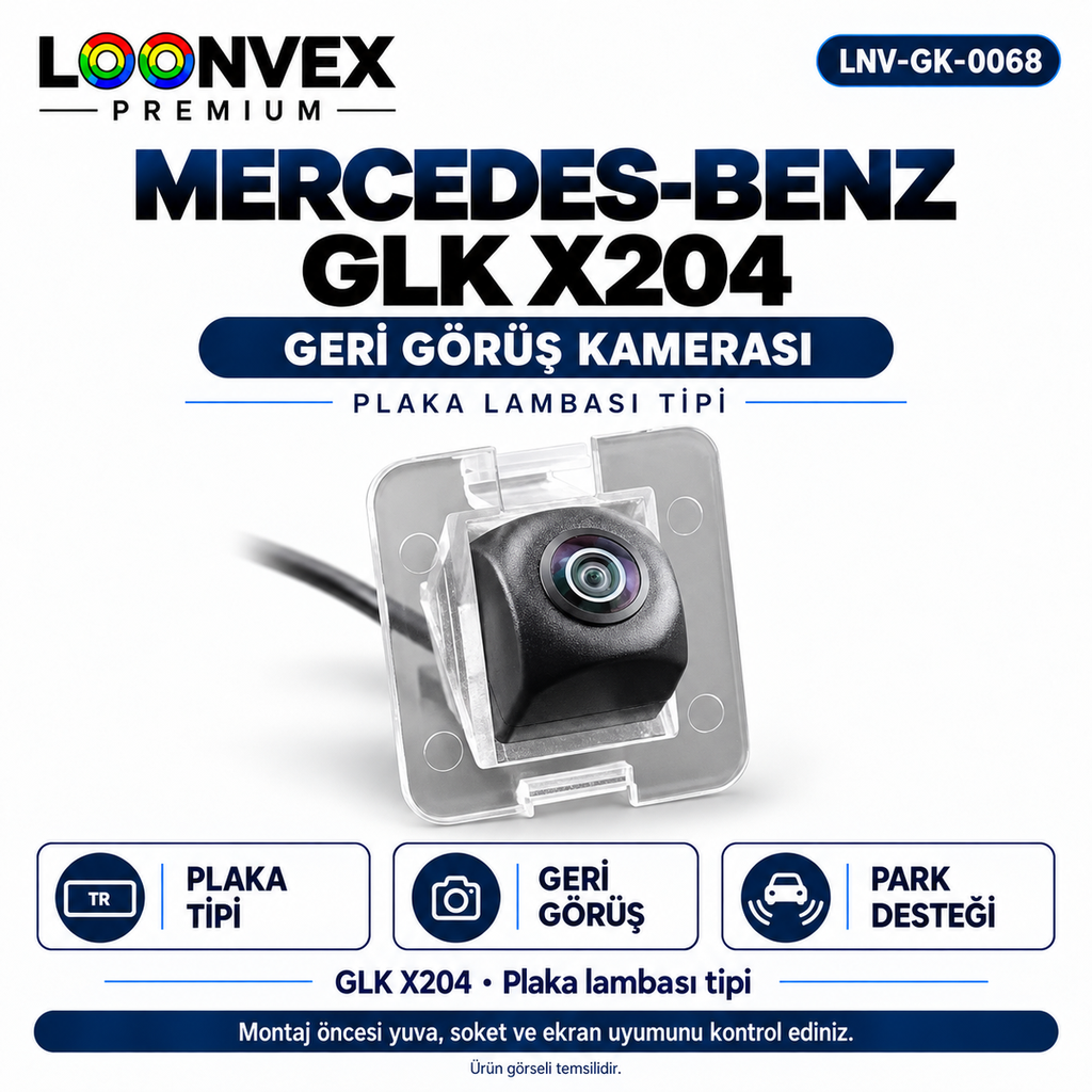 LOONVEX MERCEDES-BENZ GLK X204 Geri Görüş Kamerası