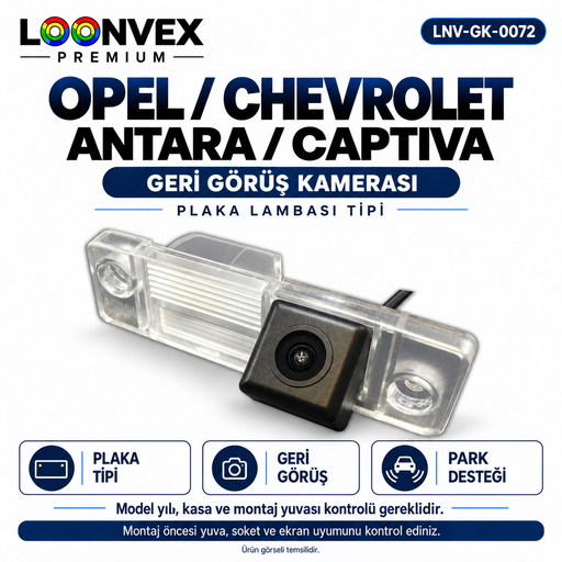 LOONVEX OPEL / CHEVROLET ANTARA / CAPTIVA Geri Görüş Kamerası