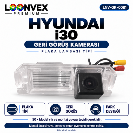 LOONVEX HYUNDAI i30 Geri Görüş Kamerası