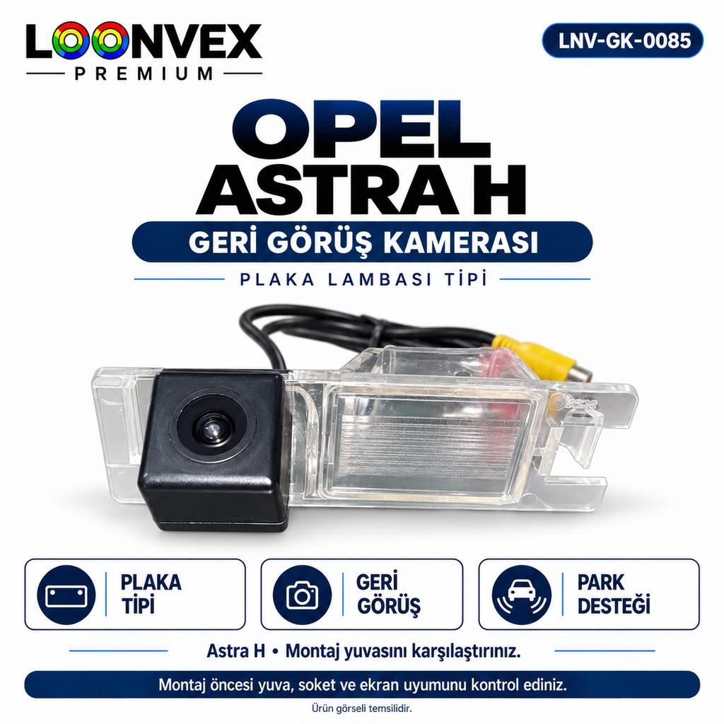 LOONVEX OPEL ASTRA H Geri Görüş Kamerası