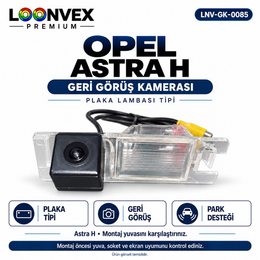 LOONVEX OPEL ASTRA H Geri Görüş Kamerası