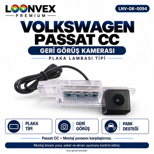 LOONVEX VOLKSWAGEN PASSAT CC Geri Görüş Kamerası