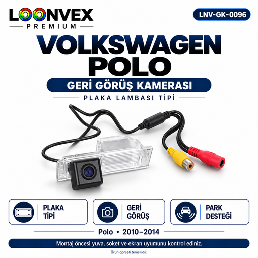LOONVEX VOLKSWAGEN POLO Geri Görüş Kamerası