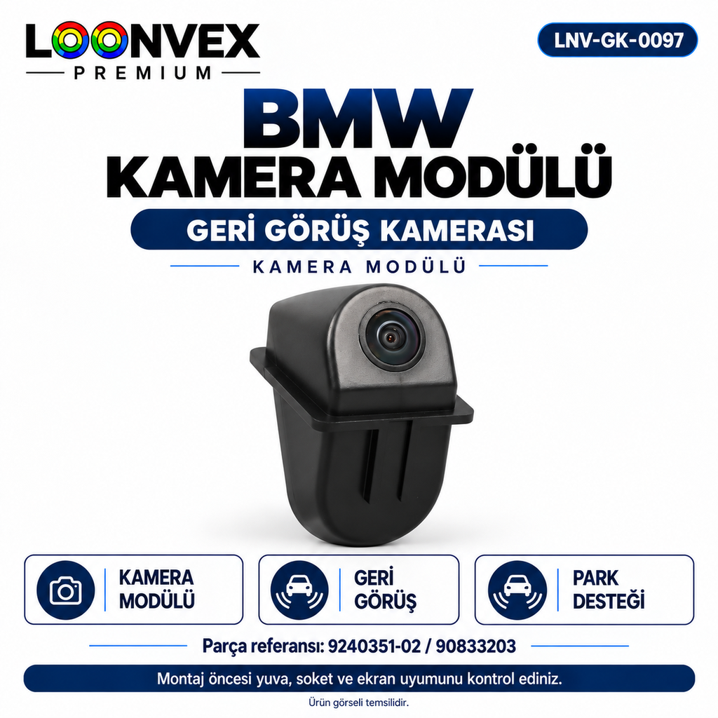 LOONVEX BMW KAMERA MODÜLÜ Geri Görüş Kamerası