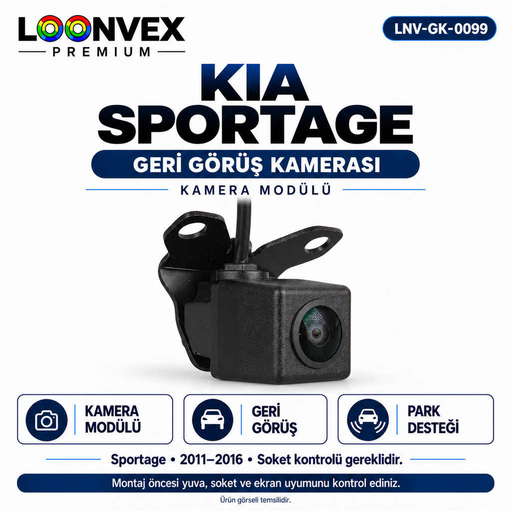 LOONVEX KIA SPORTAGE Geri Görüş Kamerası