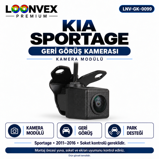 LOONVEX KIA SPORTAGE Geri Görüş Kamerası